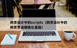 天长网页设计中的scripts（网页设计中的网页界面栅格化是指）